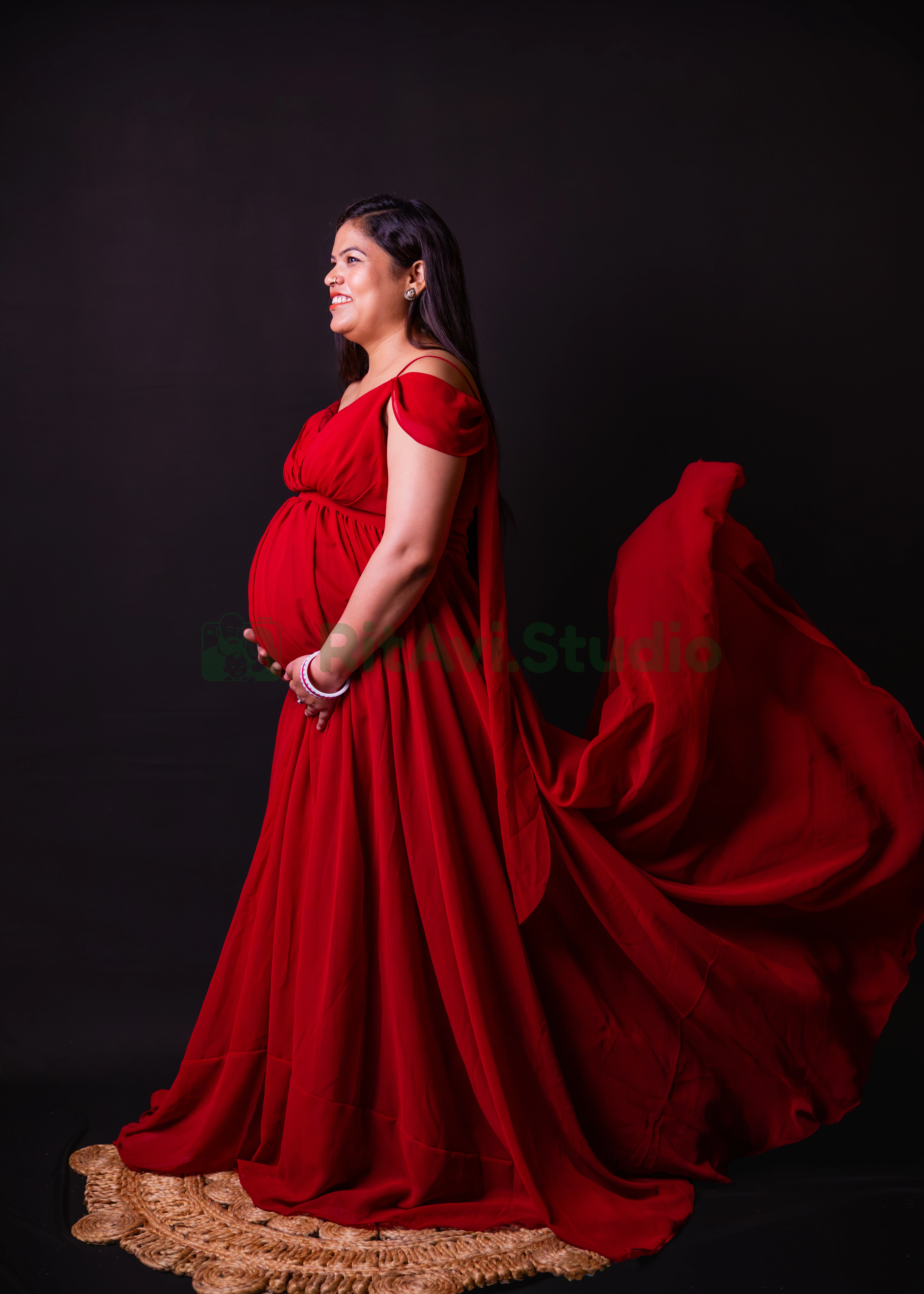 Luxury Maternity Photography Gurgaon - Awaiting Miracle by RitAvi.Studio